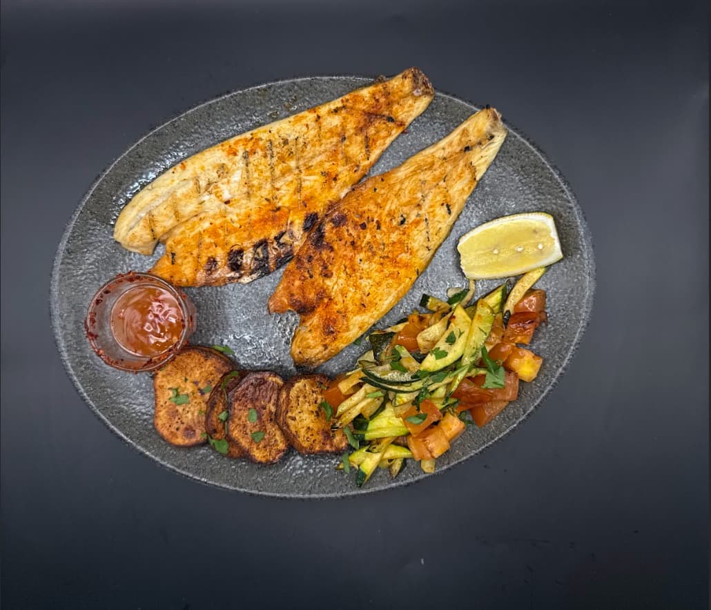 GRILLED SEA BASS