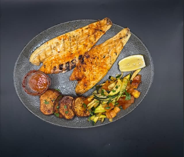 GRILLED SEA BASS